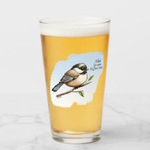 CHICKADEE BUFFALO WINGS von Jeff Willis Art
