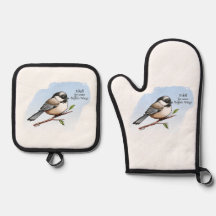 CHICKADEE BUFFALO WINGS von Jeff Willis Art