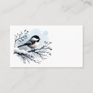 Chickadee Business Cards Visitenkarte