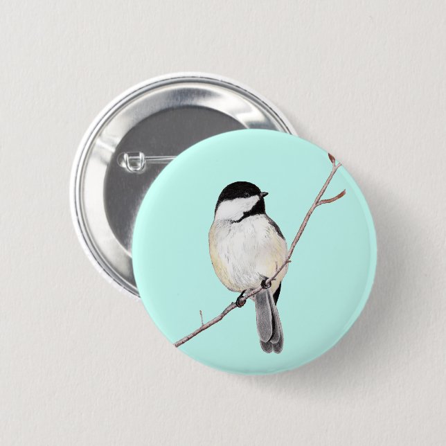 Chickadee Button (Vorne & Hinten)