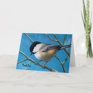 CHICKADEE DANKE IHNEN KARTE