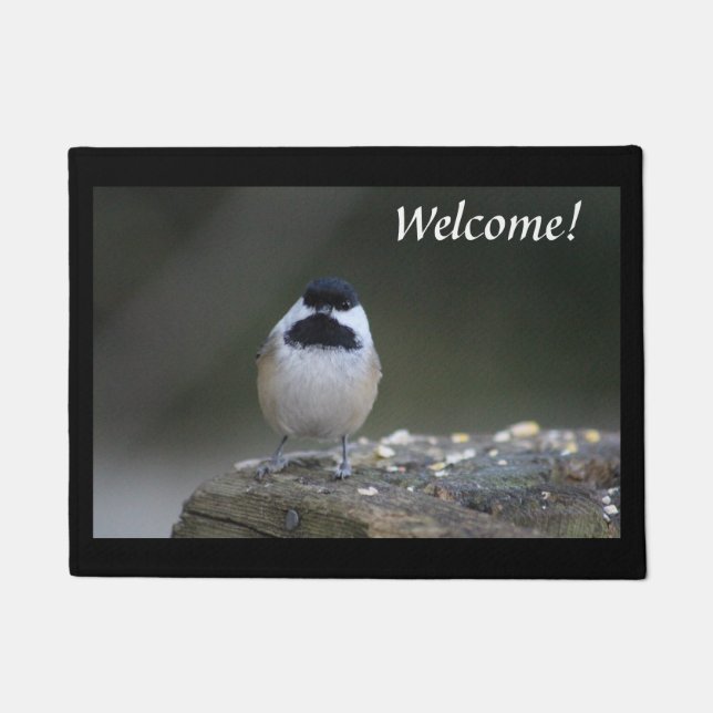 Chickadee-Fußmatte Fußmatte (Vorderseite)