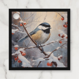 Chickadee Geschenkanhänger