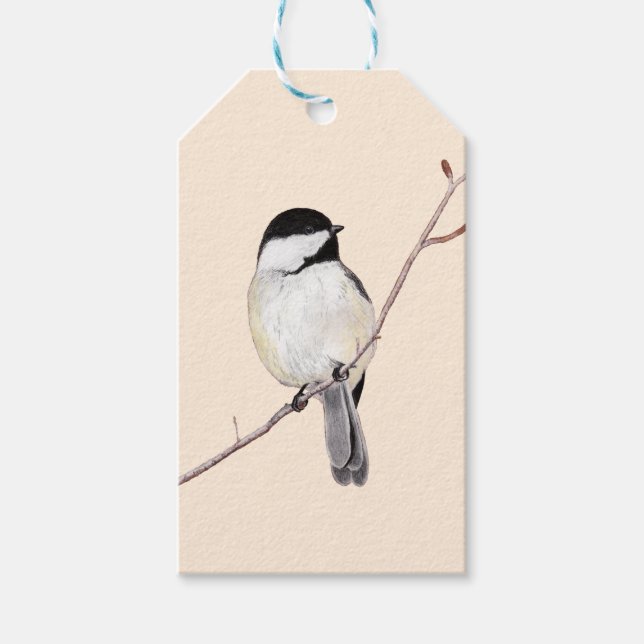Chickadee Geschenkanhänger (Vorderseite)