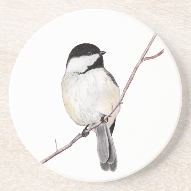 Chickadee Getränkeuntersetzer (Vorne)