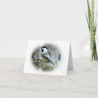 Chickadee Karte
