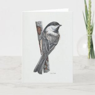 Chickadee-Karte Dankeskarte