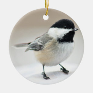 Chickadee Keramikornament