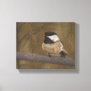 Chickadee Leinwanddruck