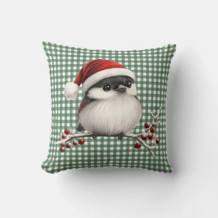 Chickadee Throw Kissen