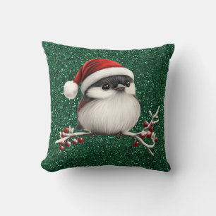 Chickadee Throw Kissen