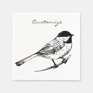 Chickadee Thunder_Cove Serviette