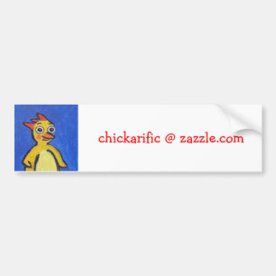 Chickarific Autoaufkleber