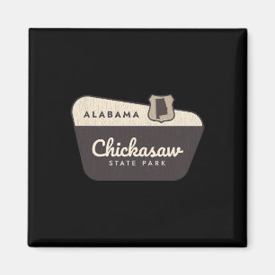 Chickasaw State Park Alama Al Willkommensschild Ur Magnet