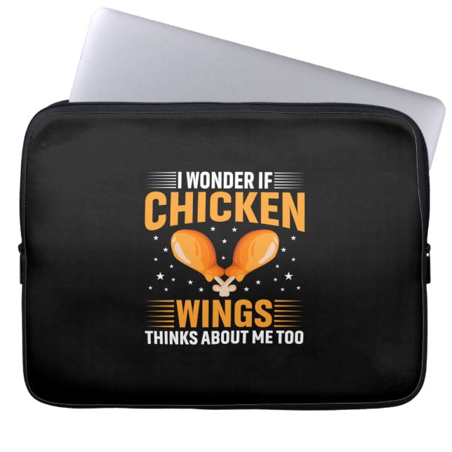 Chicken Art Chicken Wing Laptopschutzhülle (Vorderseite)