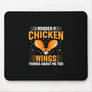 Chicken Art Chicken Wing Mousepad