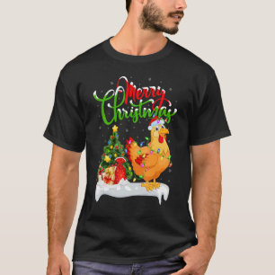 Chicken Bird Weihnachten Weihnachten T-Shirt