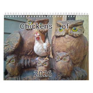 Chicken Calendar 2026 Kalender