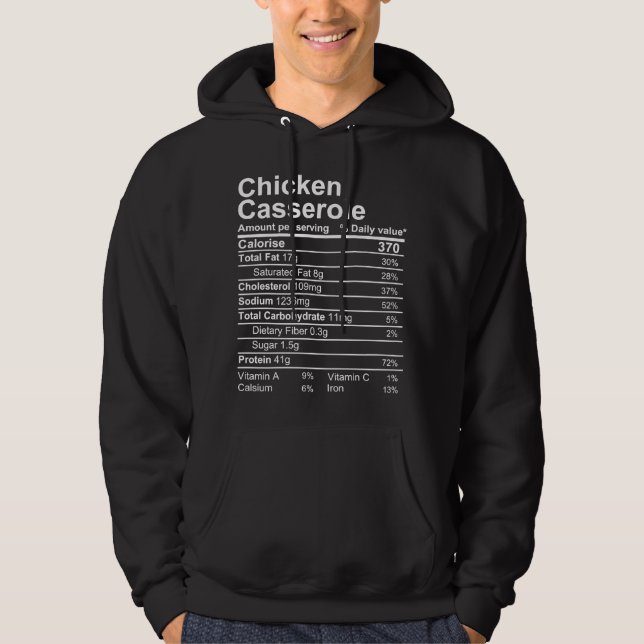 Chicken Casserole Hoodie (Vorderseite)