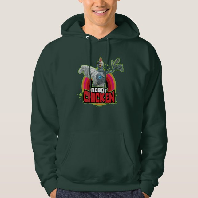 Chicken Character Logo Hoodie (Vorderseite)