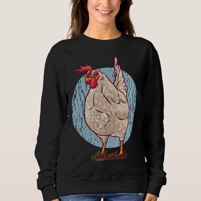 Chicken Chick Sweatshirt (Vorderseite)