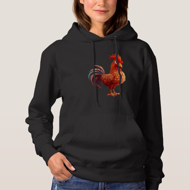 Chicken Chicken Breeder Poultry Farmers Farm Farme Hoodie (Vorderseite)