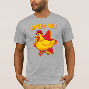 Chicken Cluck Off Poultry Bauer Novelty T-Shirt