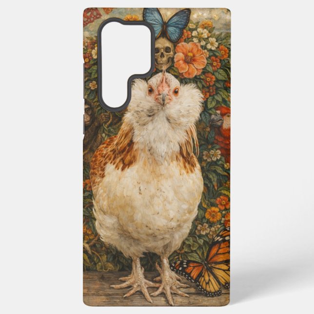 Chicken Cutesy Phone Case IPhone & Galaxy Samsung Galaxy Hülle (Rückseite)