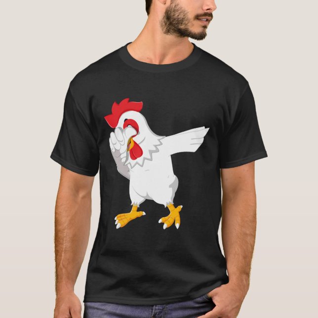 Chicken Dab   T-Shirt (Vorderseite)