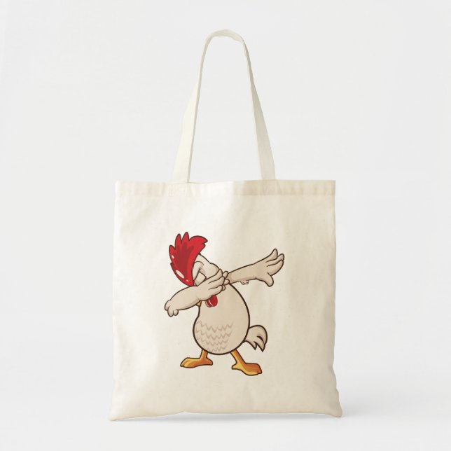 Chicken Dabbing Bauer Dab Tanz Tragetasche (Vorne)