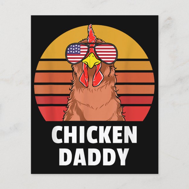 Chicken Daddy Bauer Hühnchen Lover (Vorderseite)