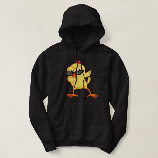 Chicken Daddy Bauer Hühnchen Lover Hoodie (Design vorne)