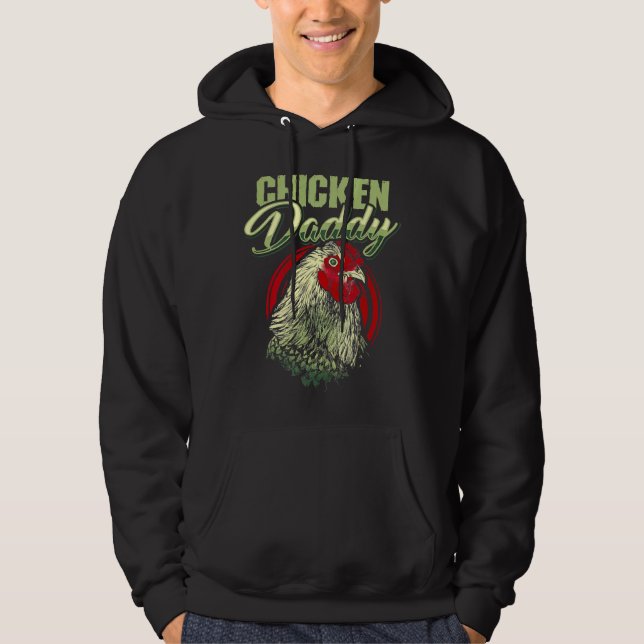 Chicken Daddy Chick Hoodie (Vorderseite)
