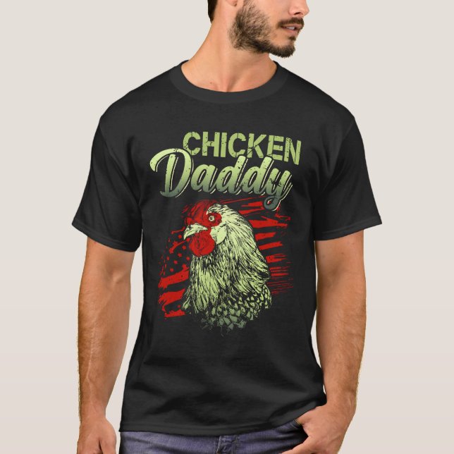 Chicken Daddy T-Shirt (Vorderseite)