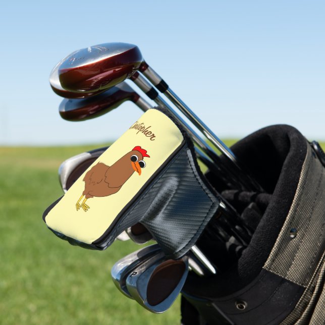 Chicken Design Golf Headcover (In Situ)