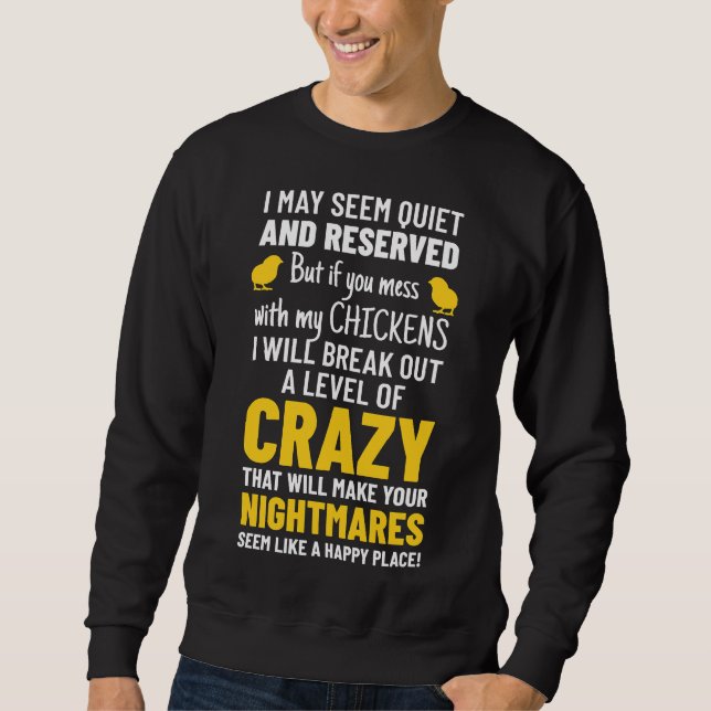 Chicken F Sweatshirt (Vorderseite)