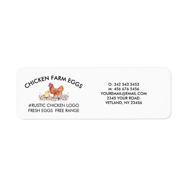 Chicken Farmhouse Agriculture Fresh Eggs (Vorne)
