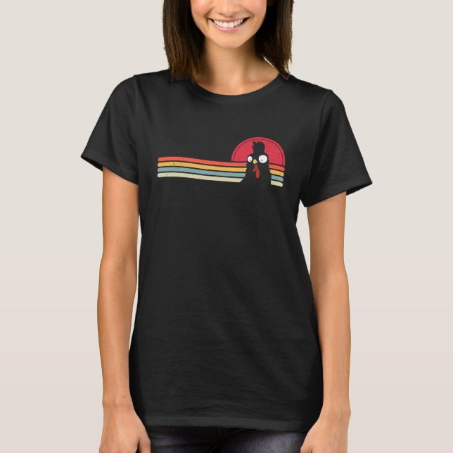 Chicken Farming Retro Chicken Farmer Girls Boys Me T-Shirt (Vorderseite)