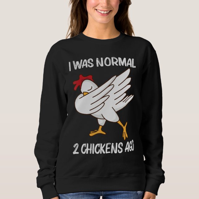 Chicken For Men Women Poultry Rooster Egg Sweatshirt (Vorderseite)