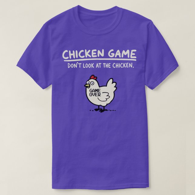 Chicken Game Hoodie T-Shirt (Design vorne)