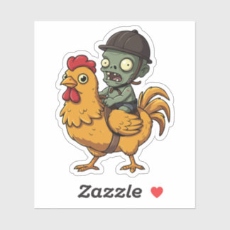 Chicken Jockey Aufkleber
