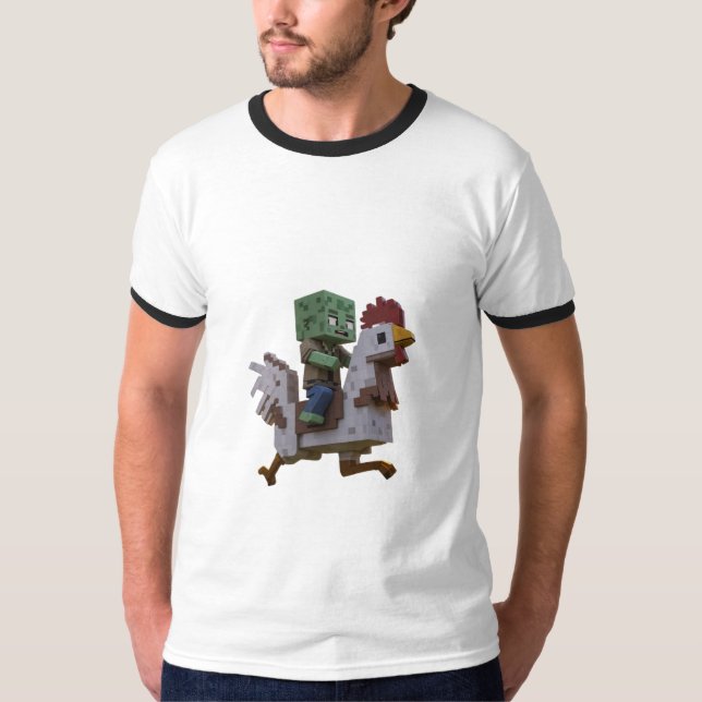 Chicken Jockey Essential T - Shirt (Vorderseite)
