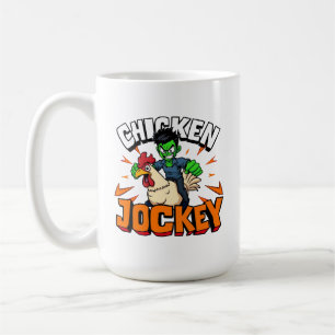 Chicken Jockey Kaffeetasse