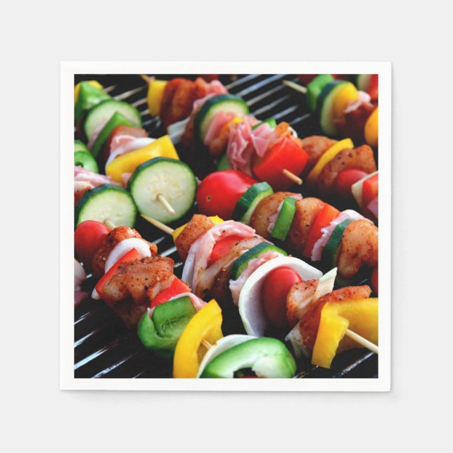 Chicken Kebab Serviette (Vorderseite)