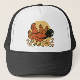 Chicken Lover Trucker Hat Truckerkappe