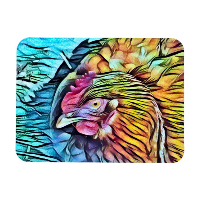 CHICKEN MAGNET (Horizontal)