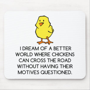 CHICKEN MOTIVES MOUSEPAD