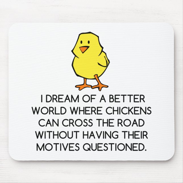 CHICKEN MOTIVES MOUSEPAD (Vorne)