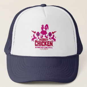 Chicken Nerd Unicorn Graphic Truckerkappe