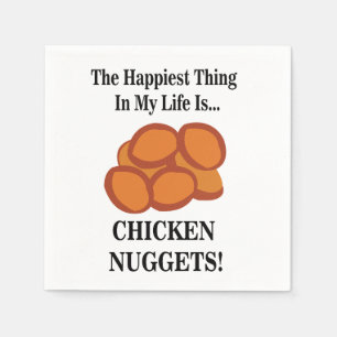 Chicken Nugget Fast Food Chicken Nugget Party Serviette